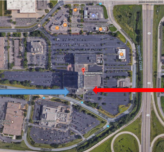 DoubleTree loading map